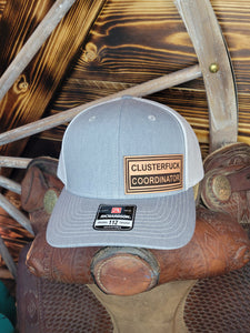 Clusterfuck Coordinator Leather Patch Hat