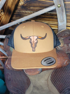 MTCC Bullskull Leather Patch Hat