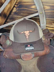 MTCC Bullskull Leather Patch Hat