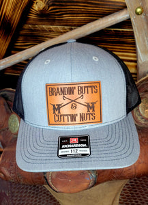 Brandin Butts Leather Patch Hat