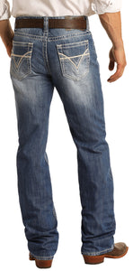 Double Barrel Relaxed Bootcut Jean