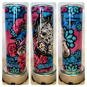 Appaloosa War Pony Tumbler